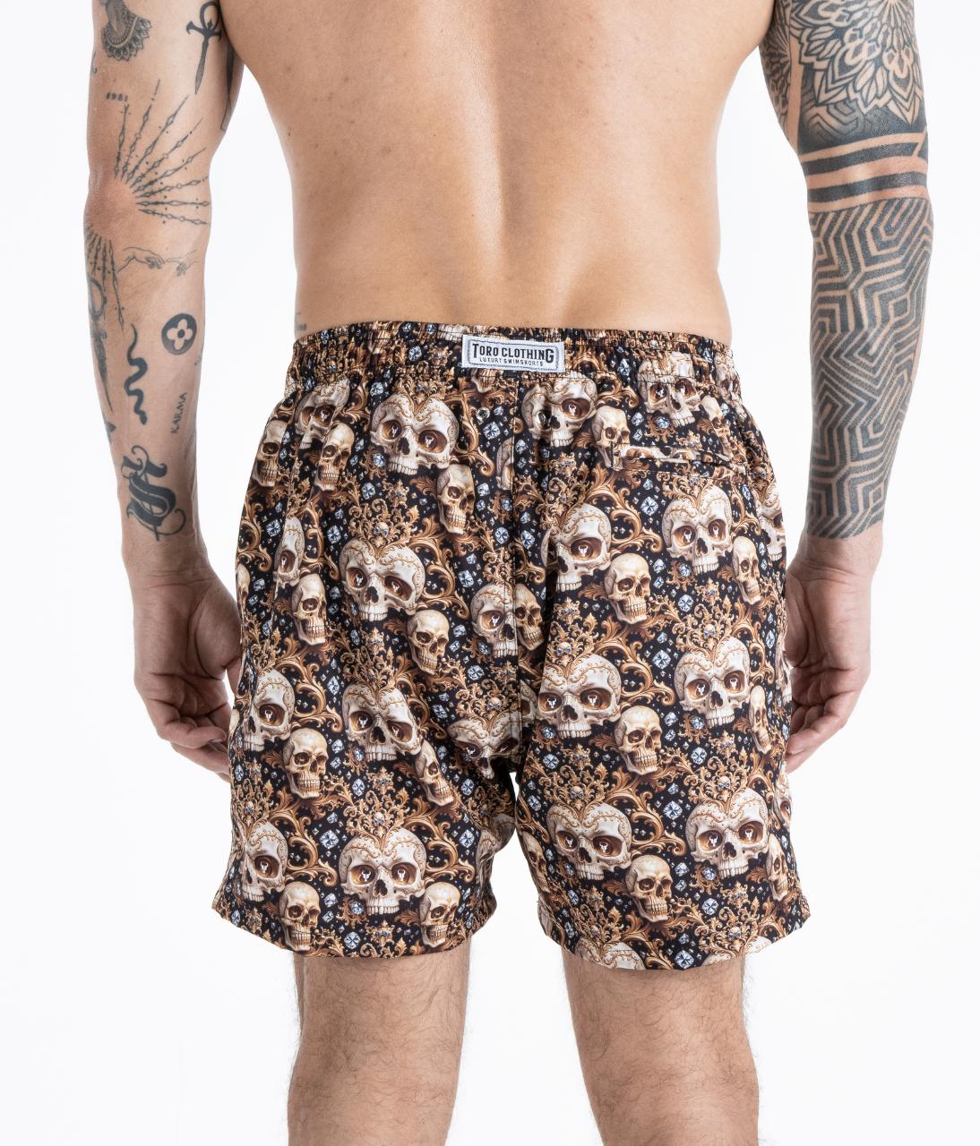 Short Toro Masculino BAROQUE SKULL
