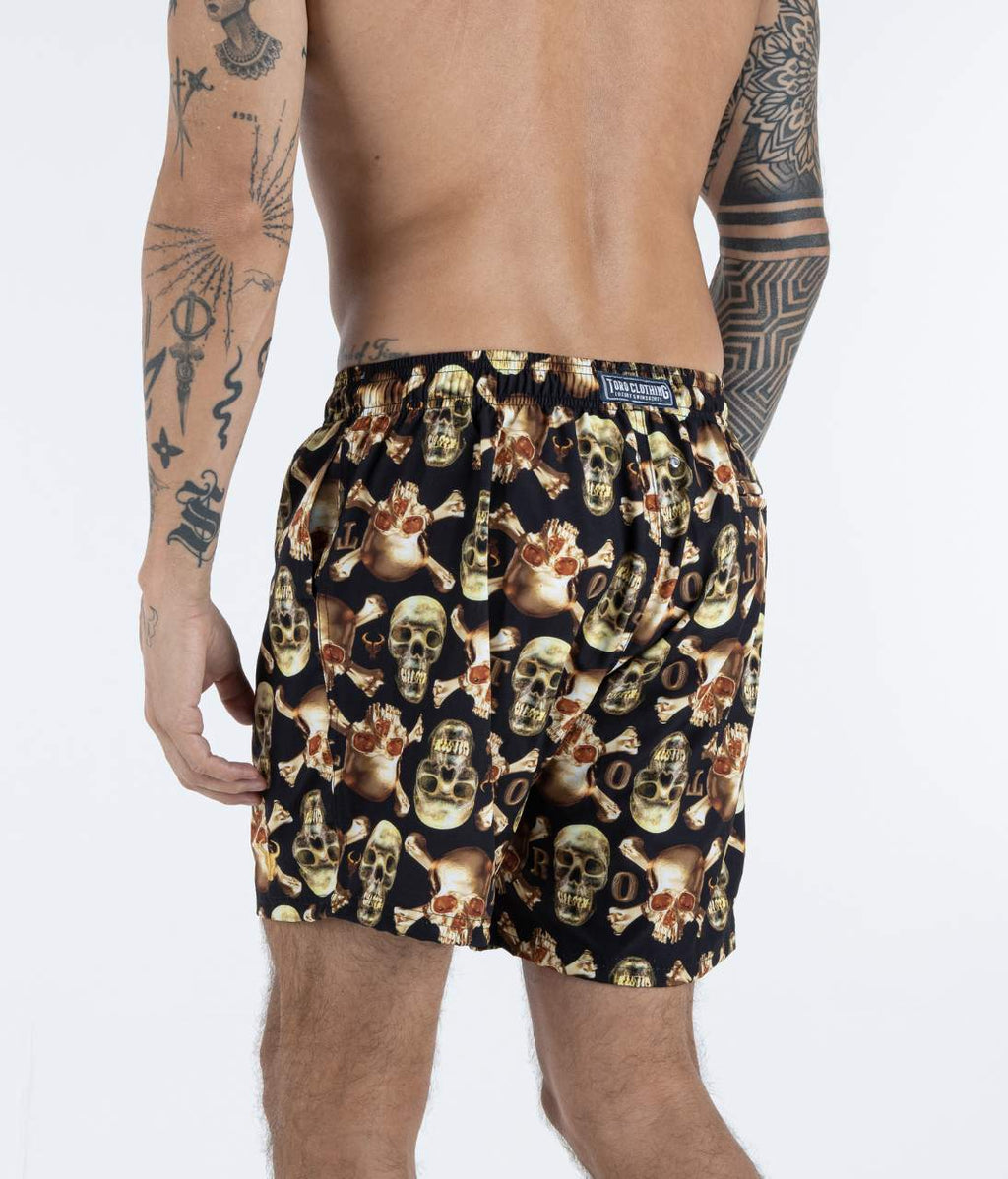 Short Toro Masculino GOLD SKULL