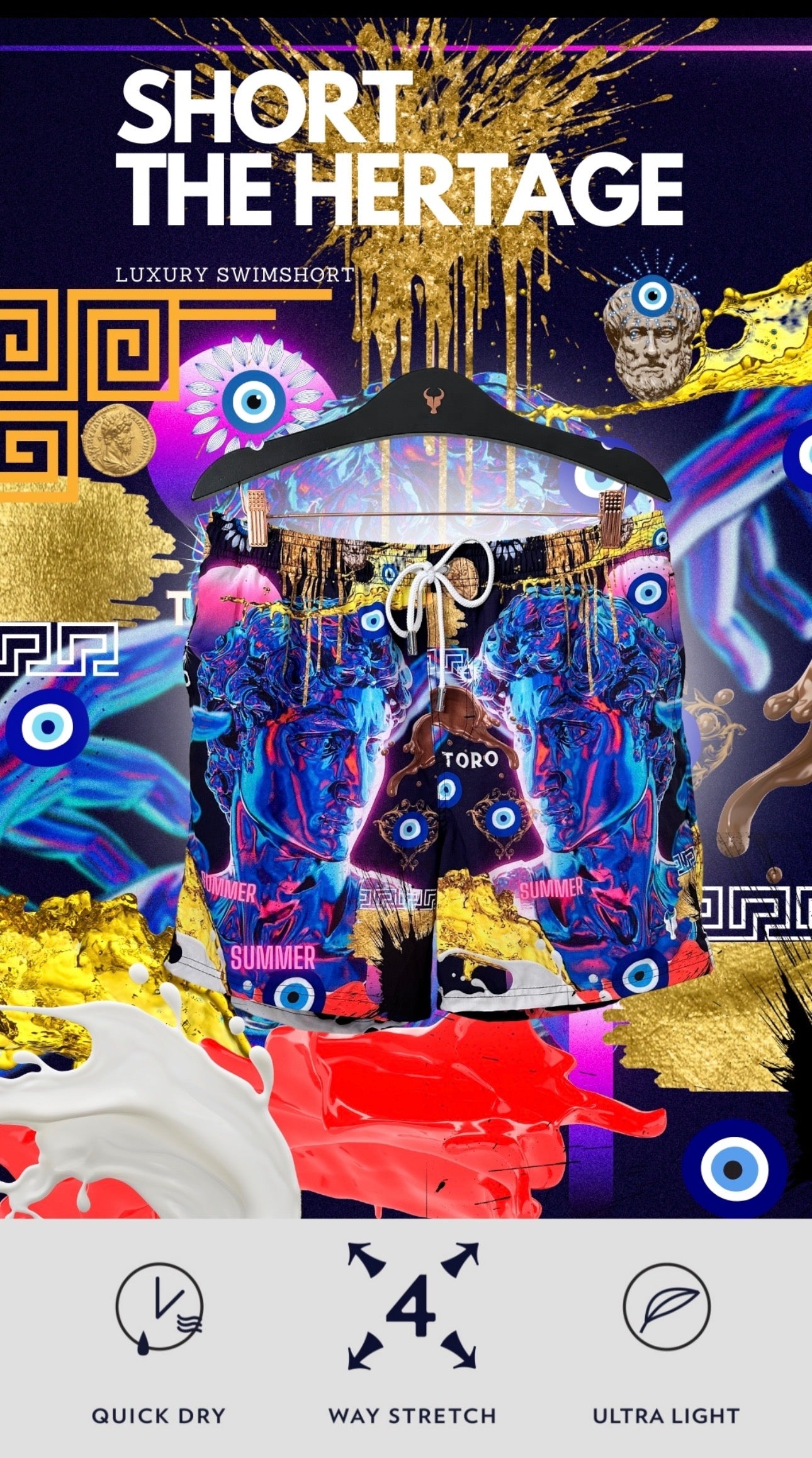 Short Toro Masculino The Heritage