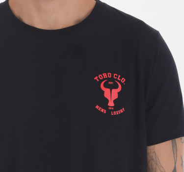 T-Shirt Toro College Black Red