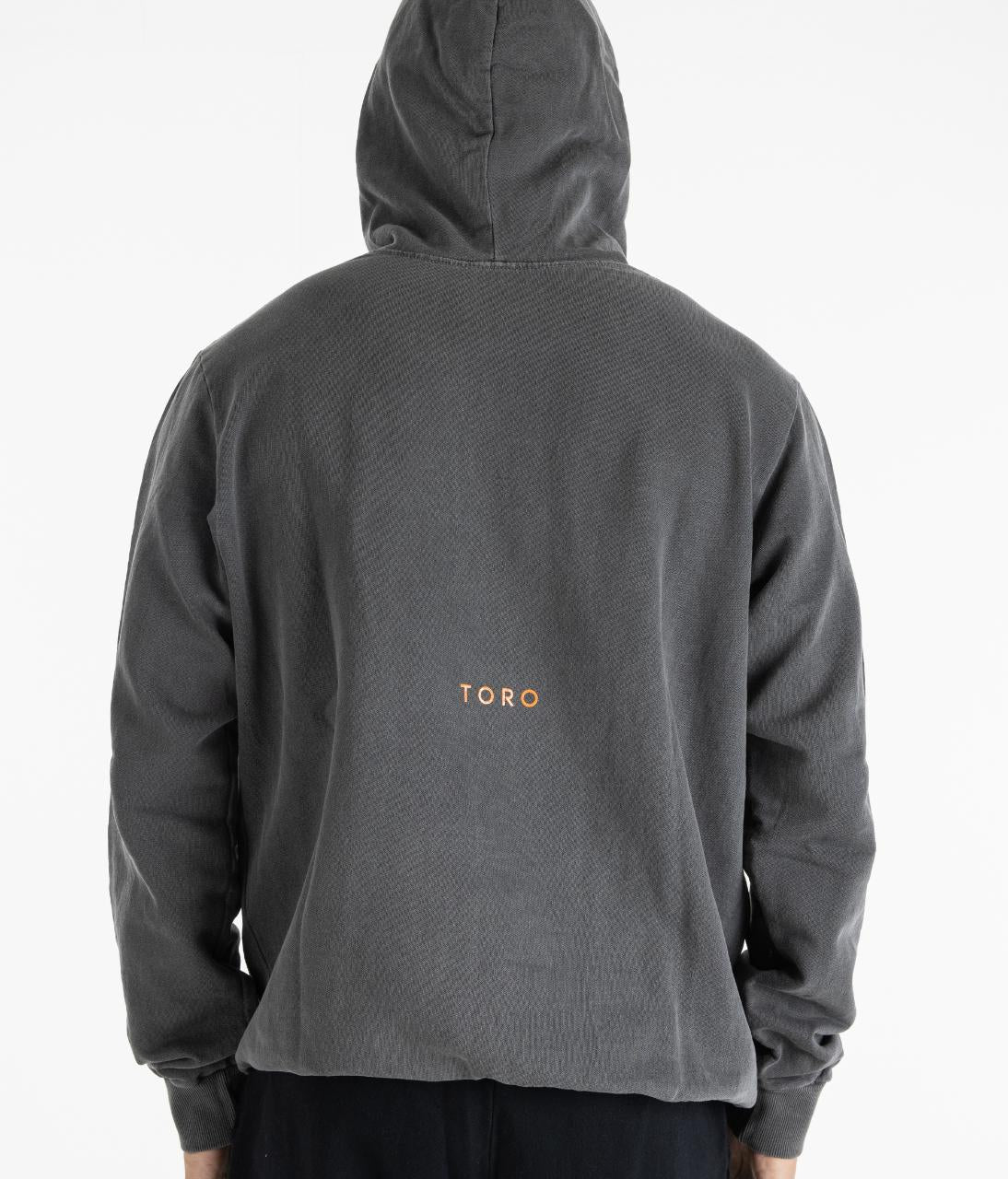 Moletom TORO Capuz Flame Skull Stone