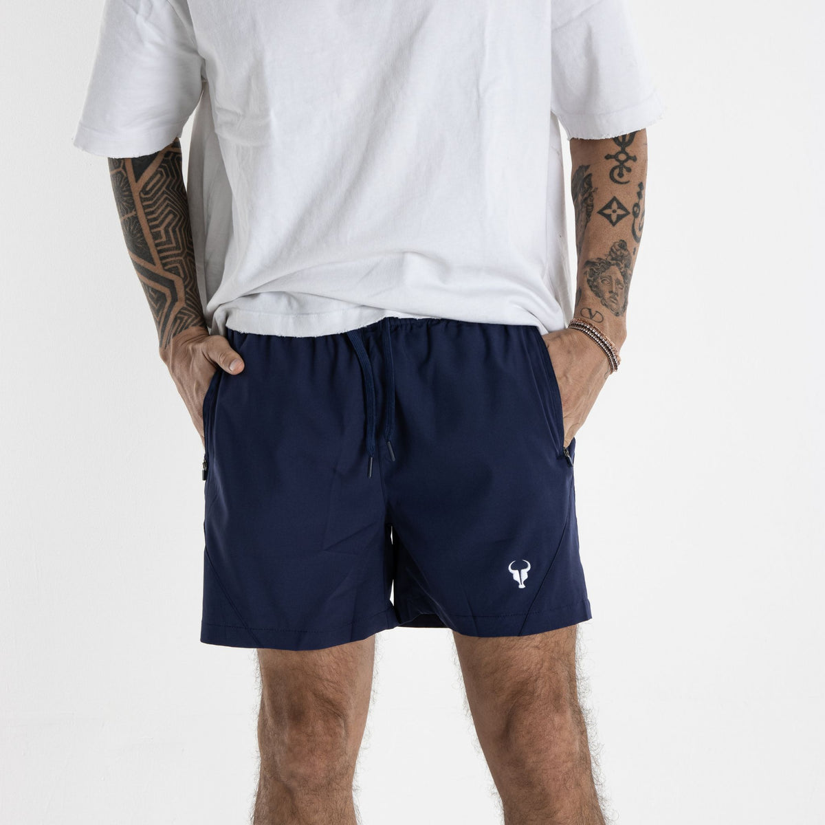 Short Toro Masculino HYBRID Marinho c/ forro e zíper