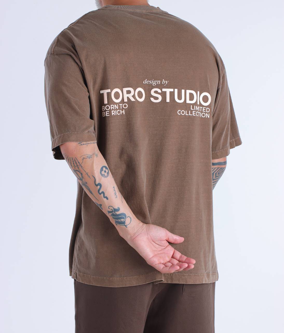 T-shirt Toro Over Studio Brown