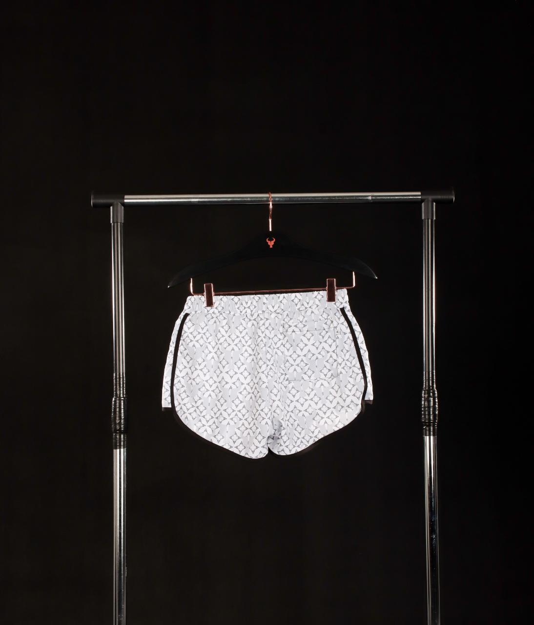 Short Toro Feminino Monograma Gray