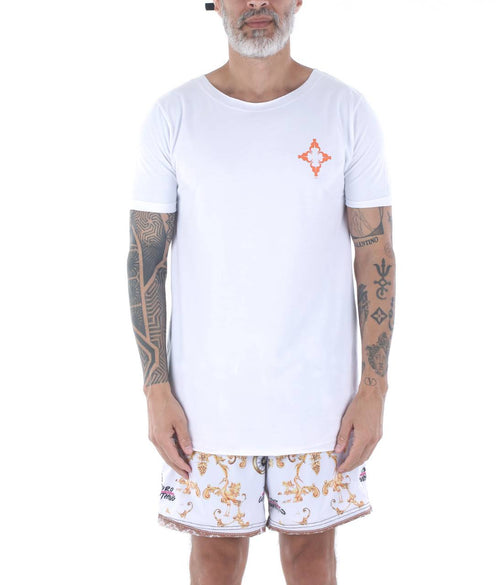 T-shirt Toro Long Monograma Laranja