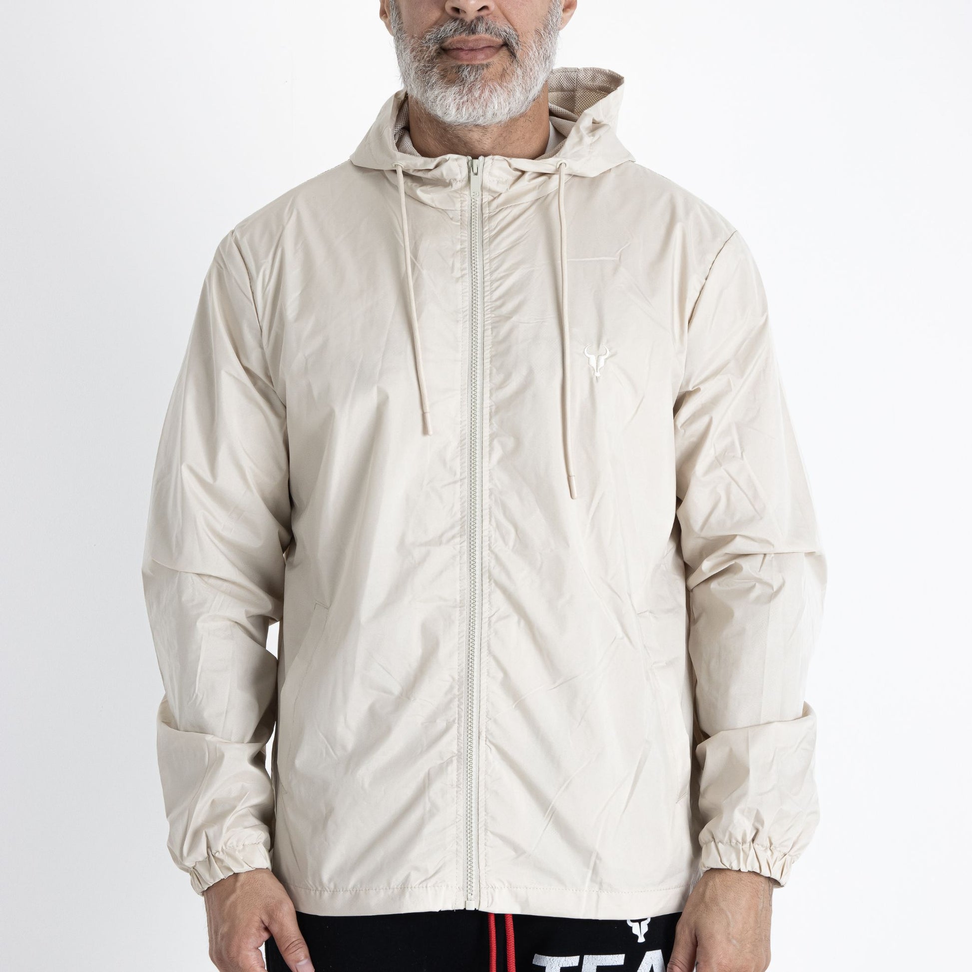 Jaqueta TORO Corta Vento impermeável Off White