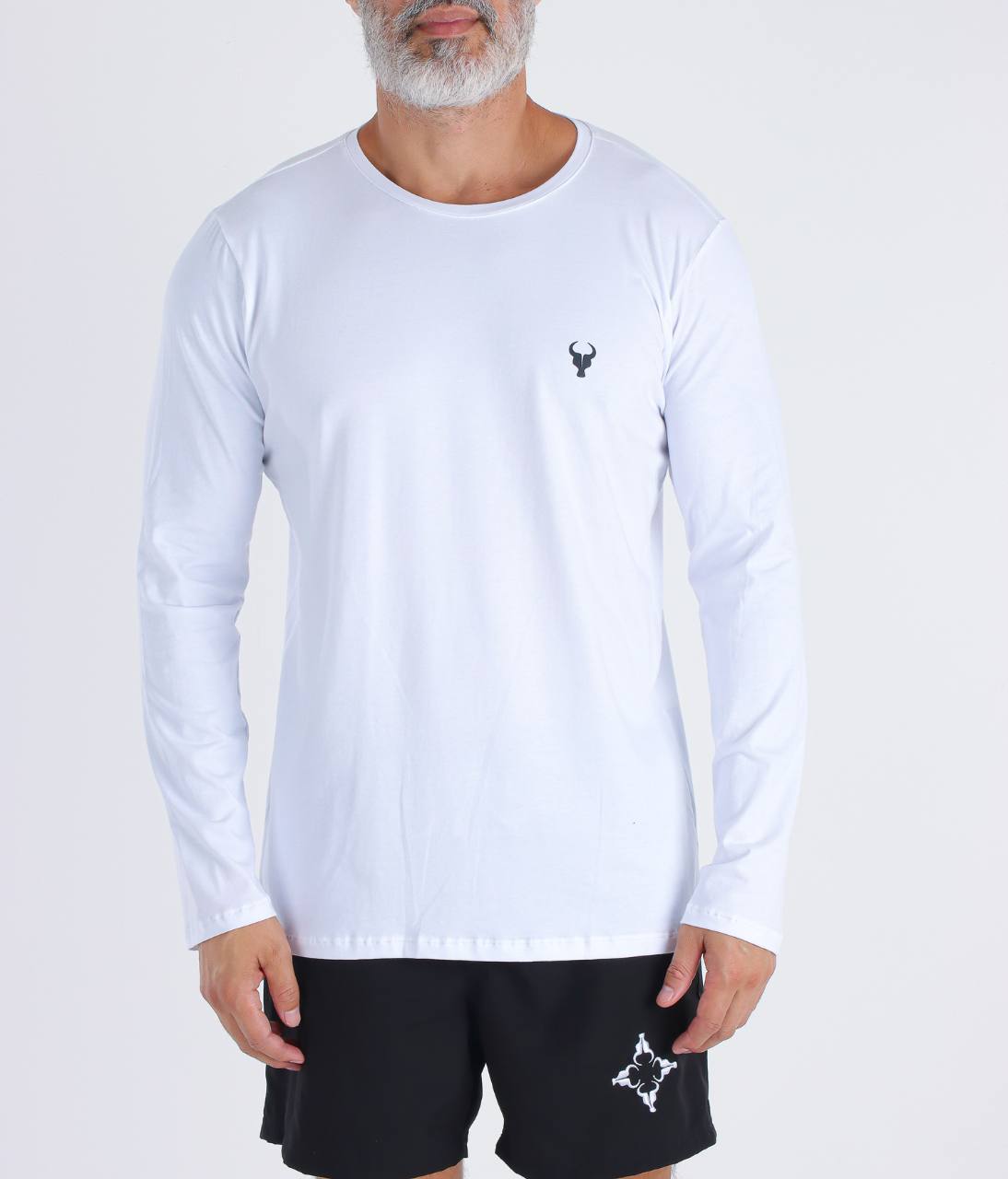 T-shirt M/L Toro Básica fio egípcio White