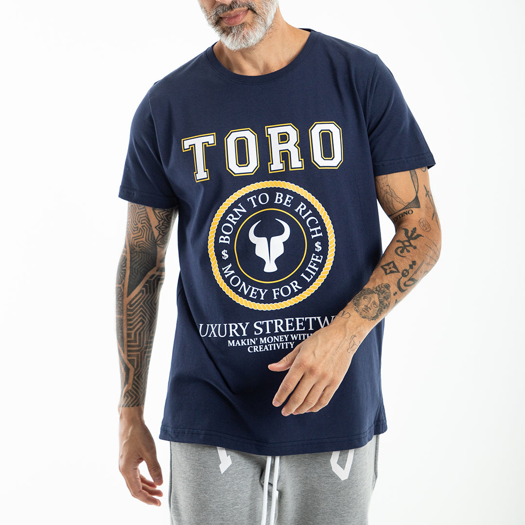 T-shirt Toro Blue Money For Life
