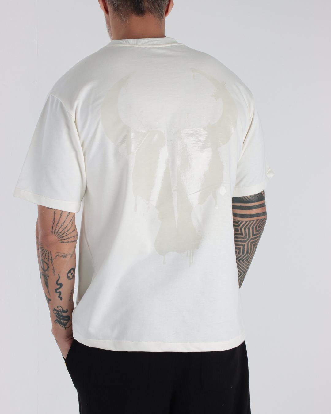 T-shirt Toro Over Splash Gel Off/White
