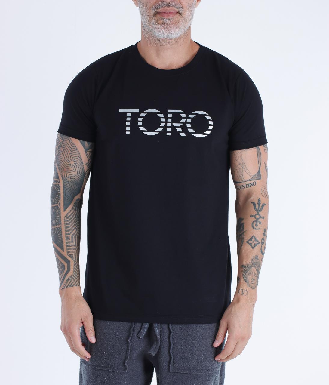 T-shirt Toro Future Prata  Black