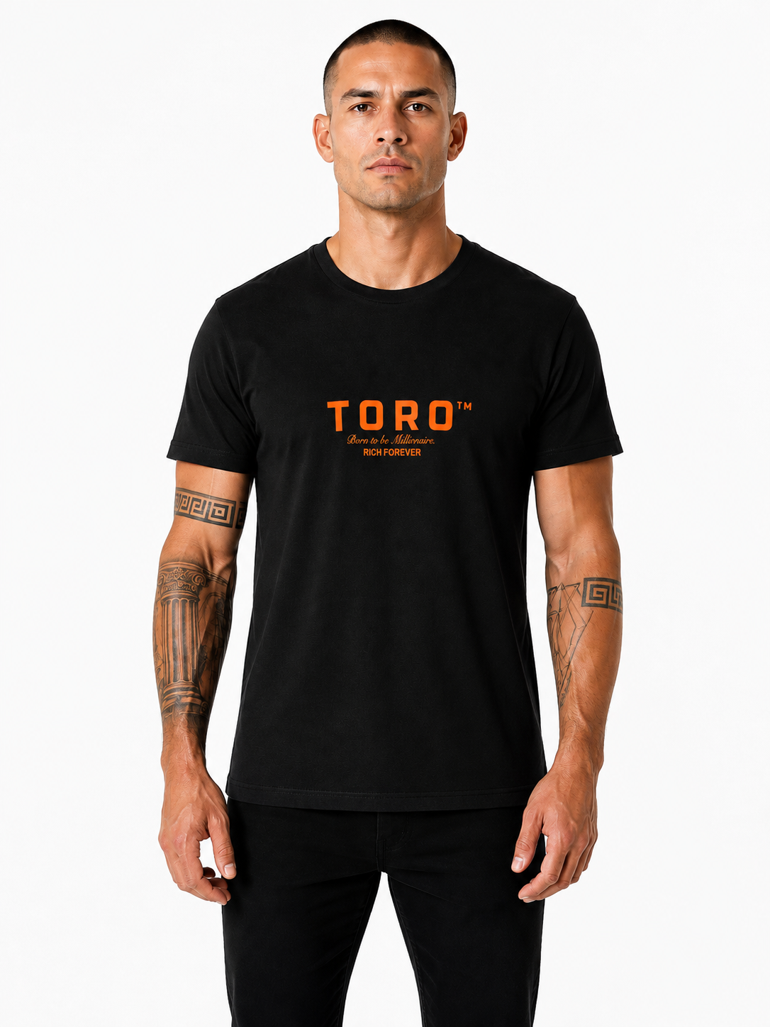T-Shirt Toro Marble Orange