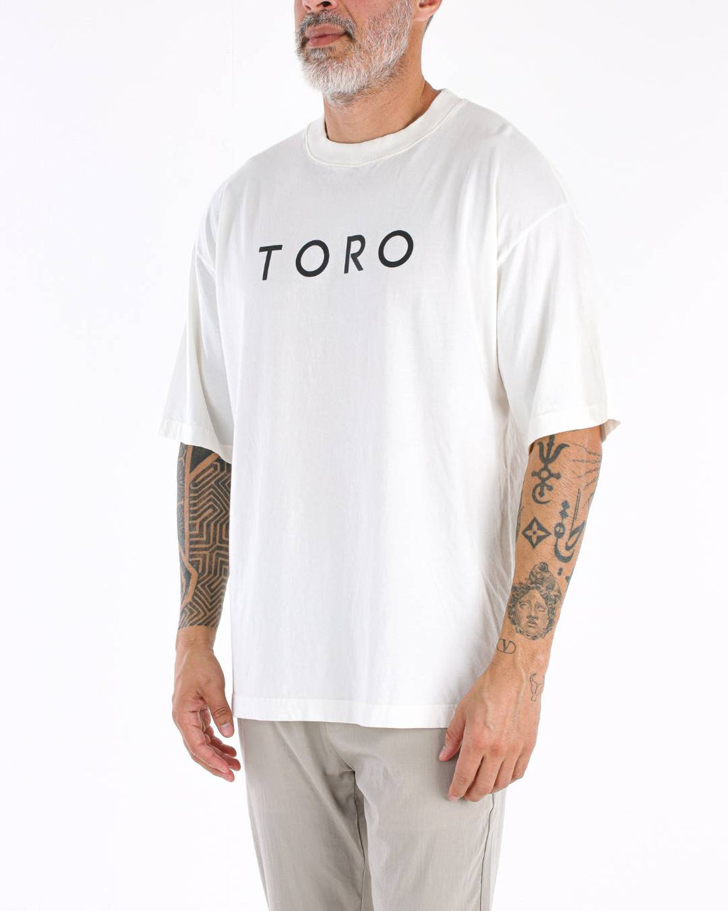 T-shirt Toro Over Splash Black Off/White