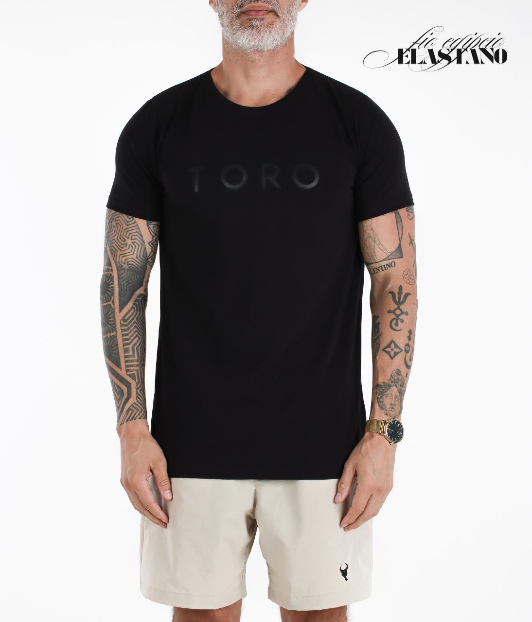 T-Shirt Toro Splash Fio Egípcio Black