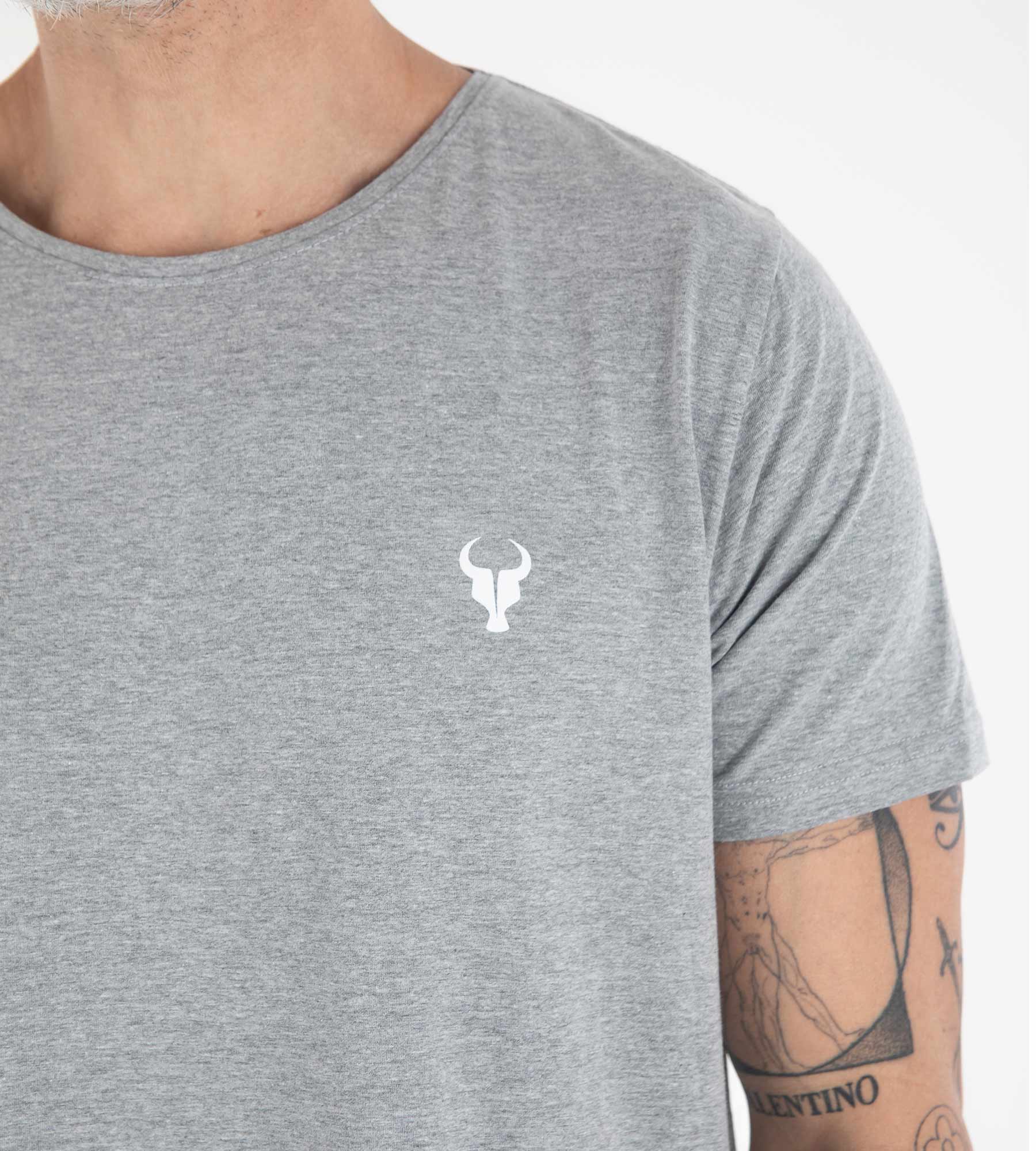 T-shirt Toro Fio egípcio gel mescla