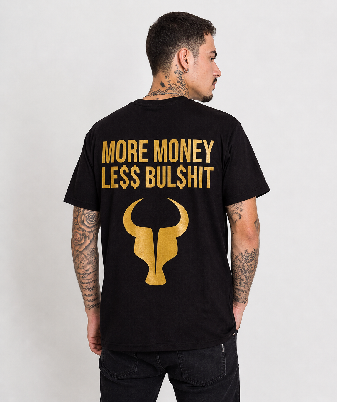 T-Shirt Toro Le$$ Bull$hit Black