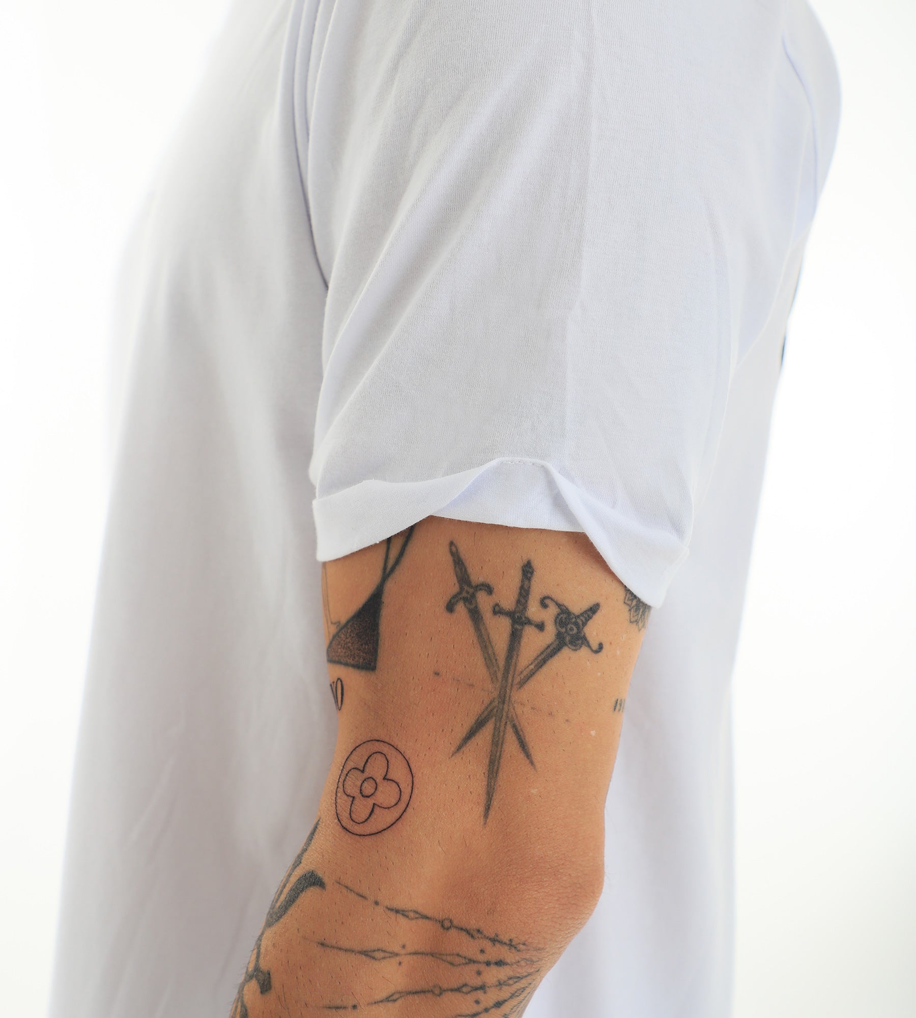 T-shirt Toro Longline Branca