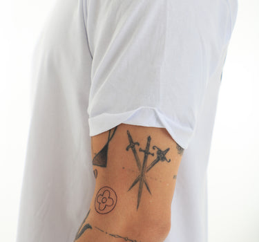 T-shirt Toro Longline Branca