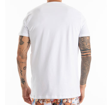 T-shirt Toro Decote "V" egípcio Branca Staff