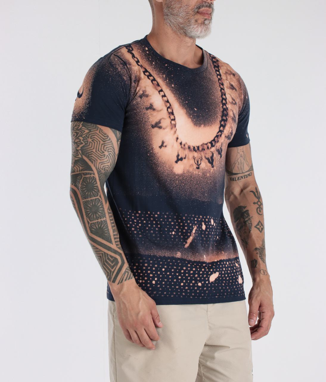 T-shirt Toro Azul Bleach 01