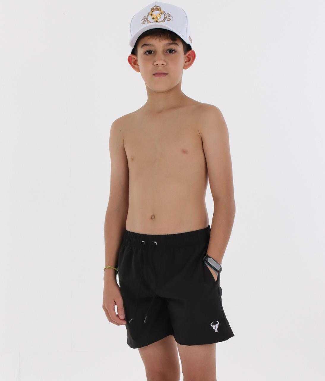 Short Toro Classic preto Kids