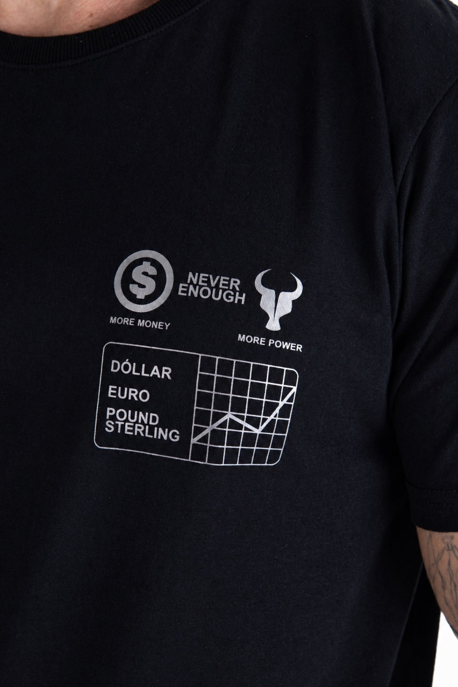 T-shirt Toro Never Enough Black