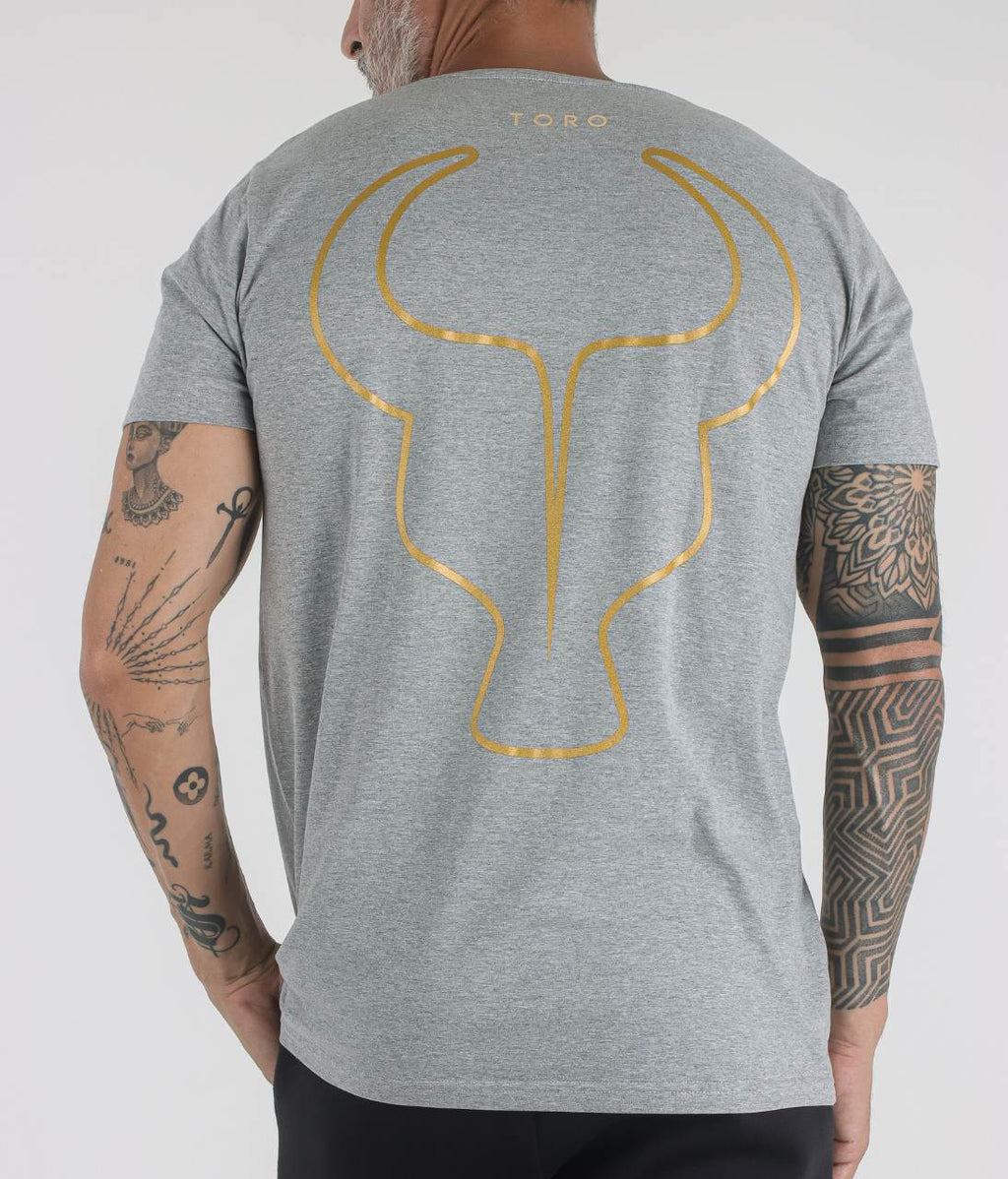 T-Shirt Toro  Edition Mescla egípcia Foil Ouro