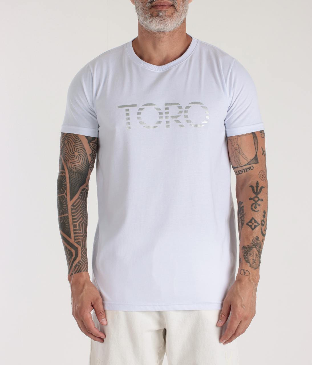 T-shirt Toro Branca Future Silver