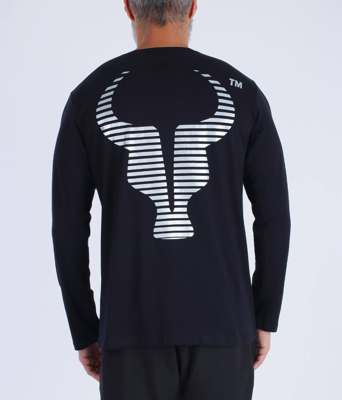 T-shirt M/L Toro Future Prata fio egípcio Black