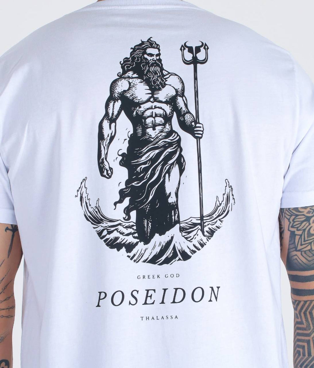 T-shirt Toro Poseidon White