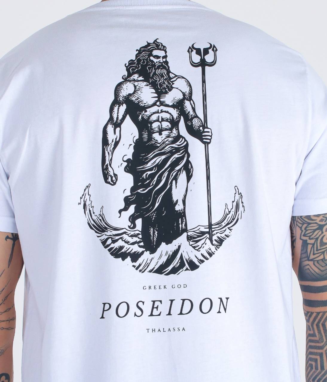 T-shirt Toro Poseidon White