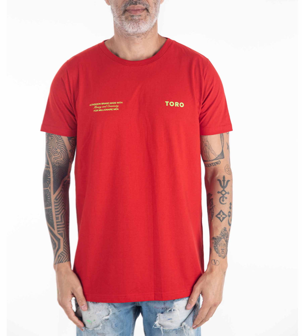 T-Shirt Toro Fashion Brand Red
