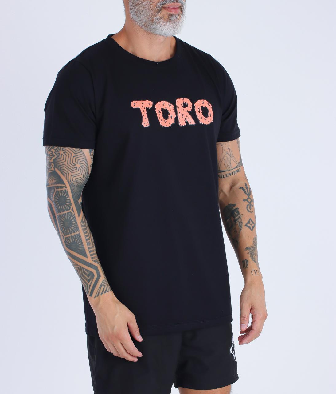 T-Shirt Toro preta ICE CREAM