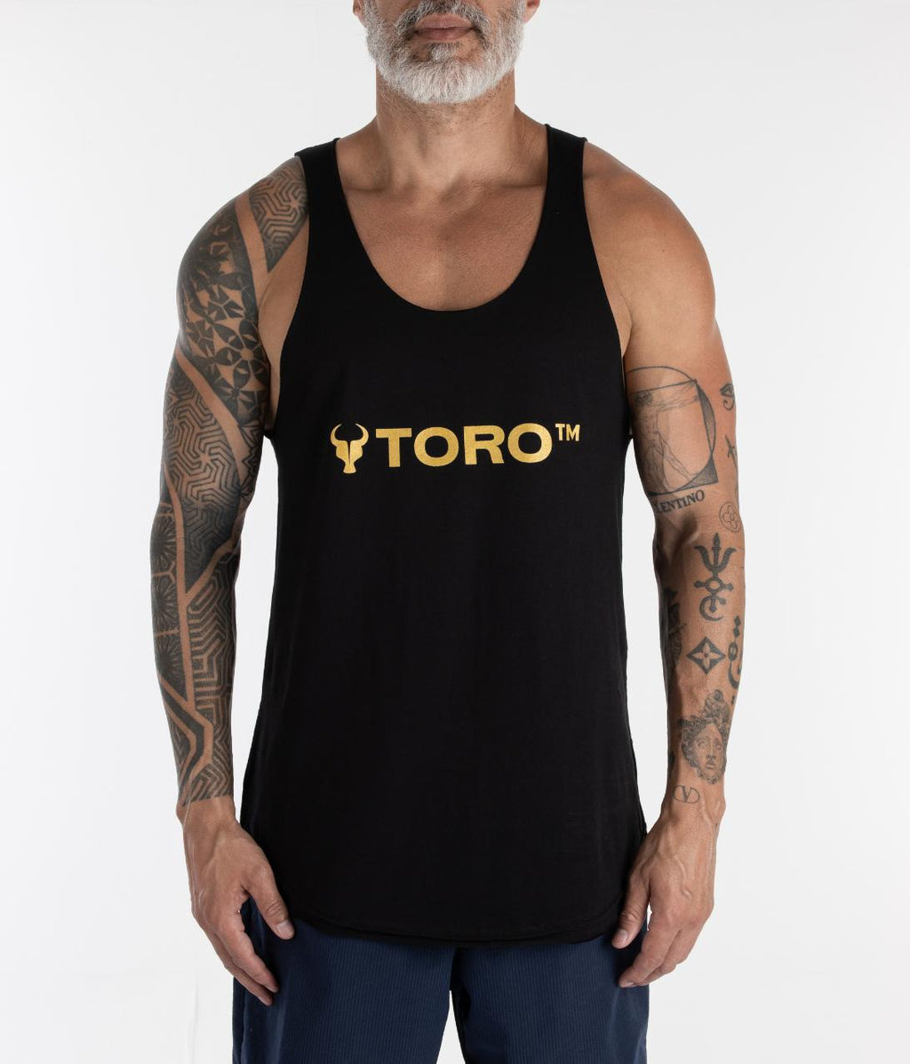 Regata Toro Black Marble Barra Arredondada