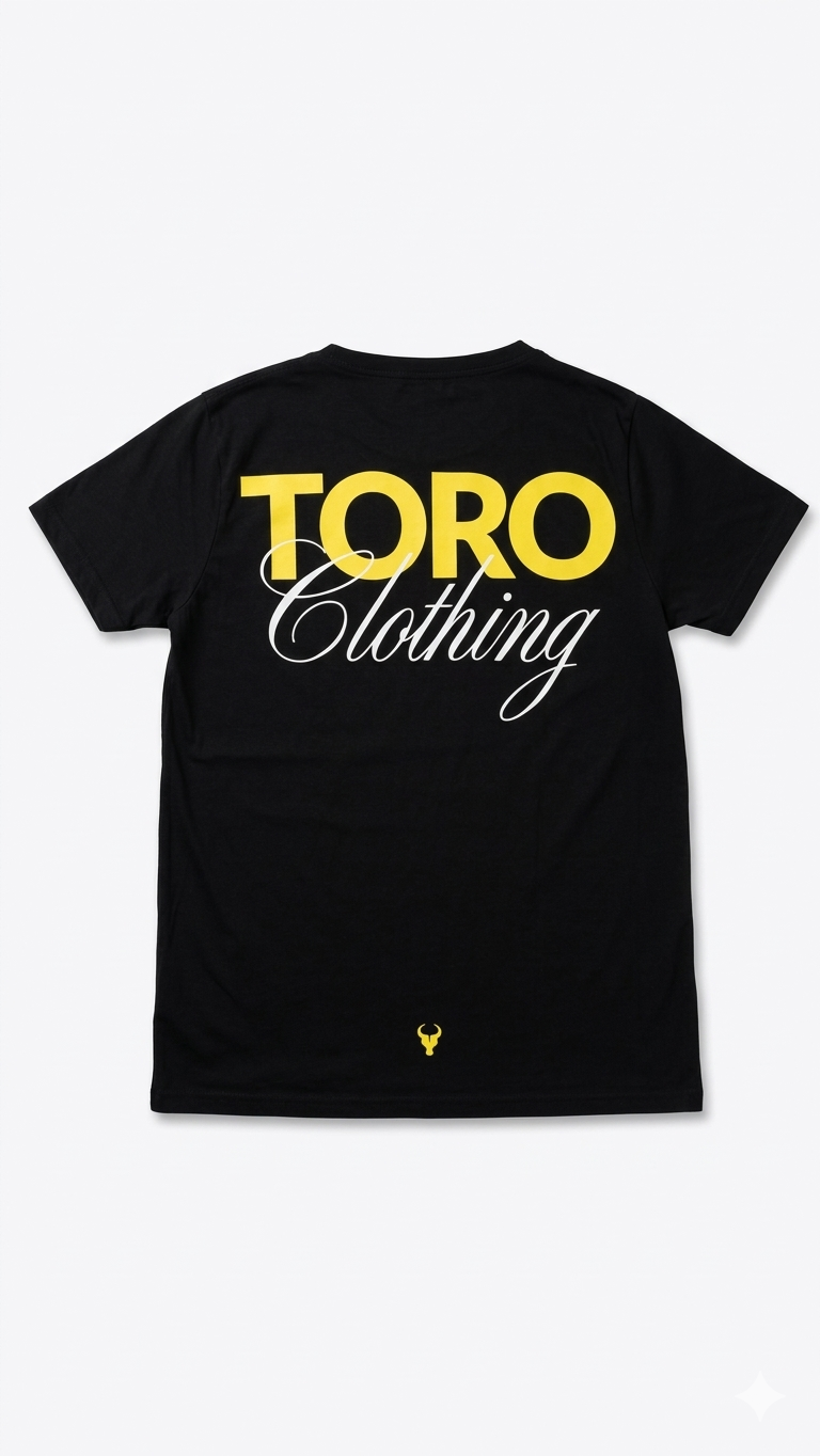 T-shirt Toro Clothing Yellow