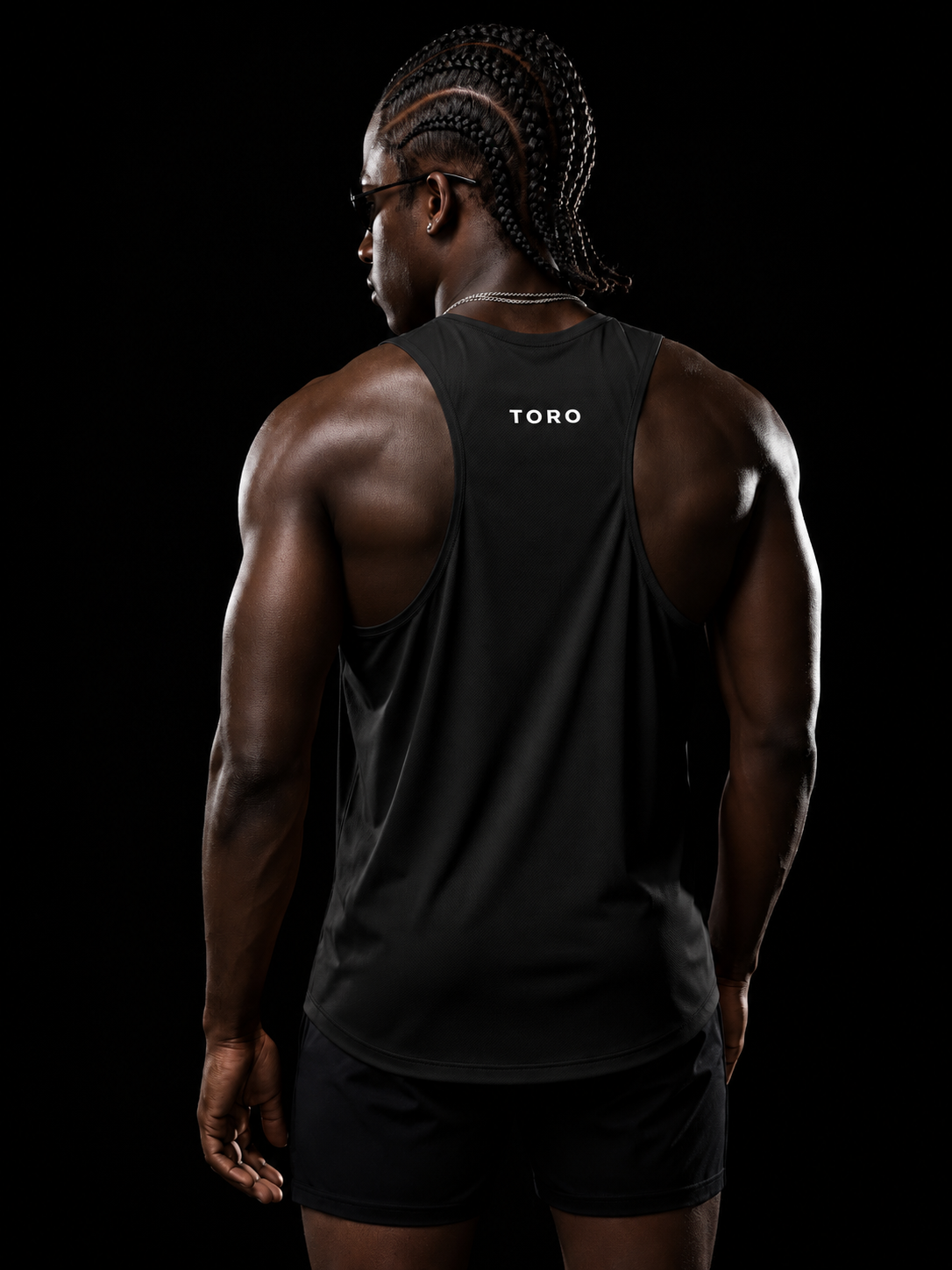 Regata Toro Cavada Básica Black Dryfit
