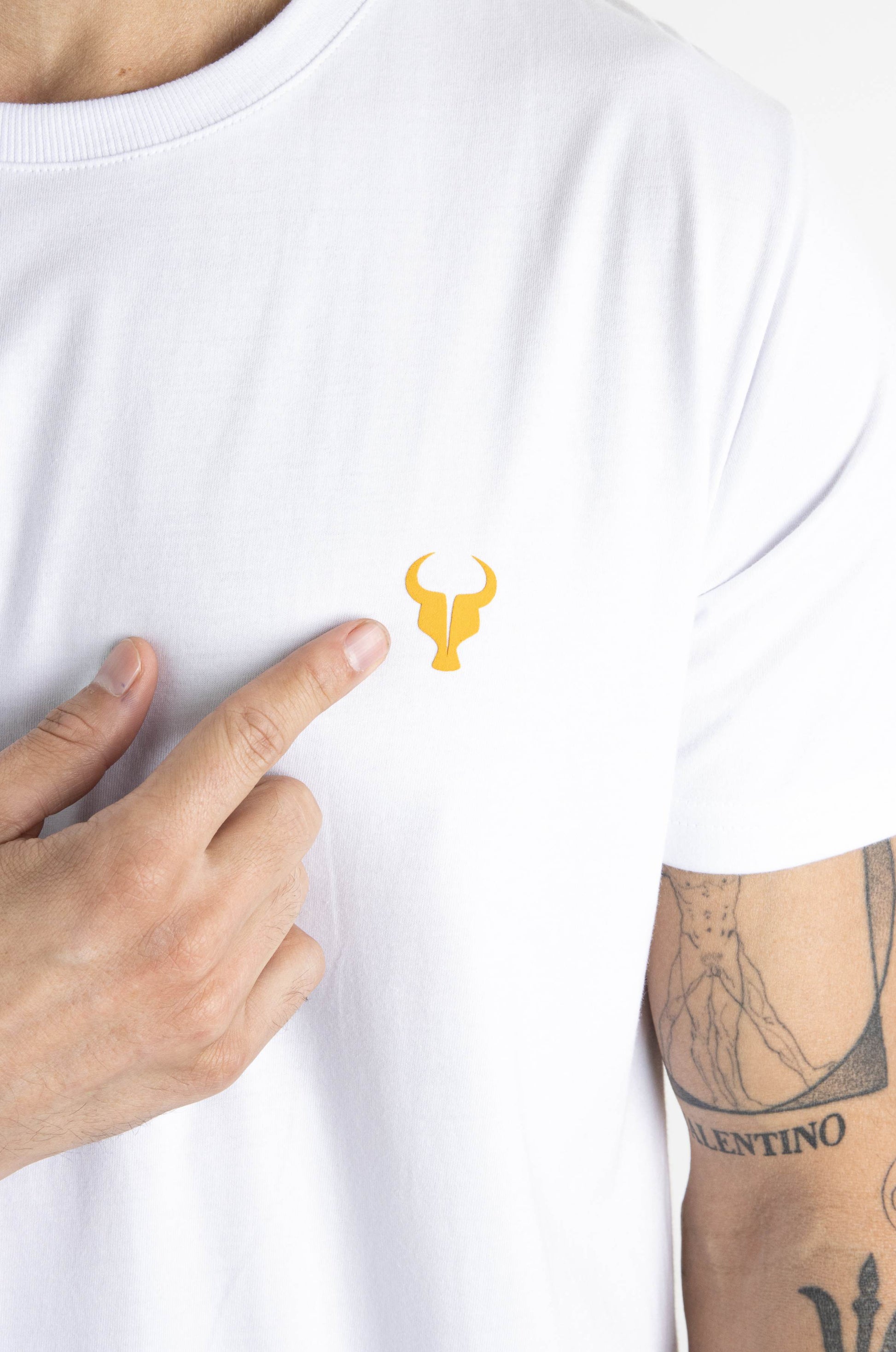 T-shirt Toro Big Checks White