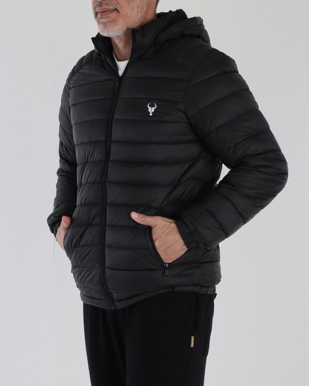 Jaqueta TORO Puffer capuz destacável