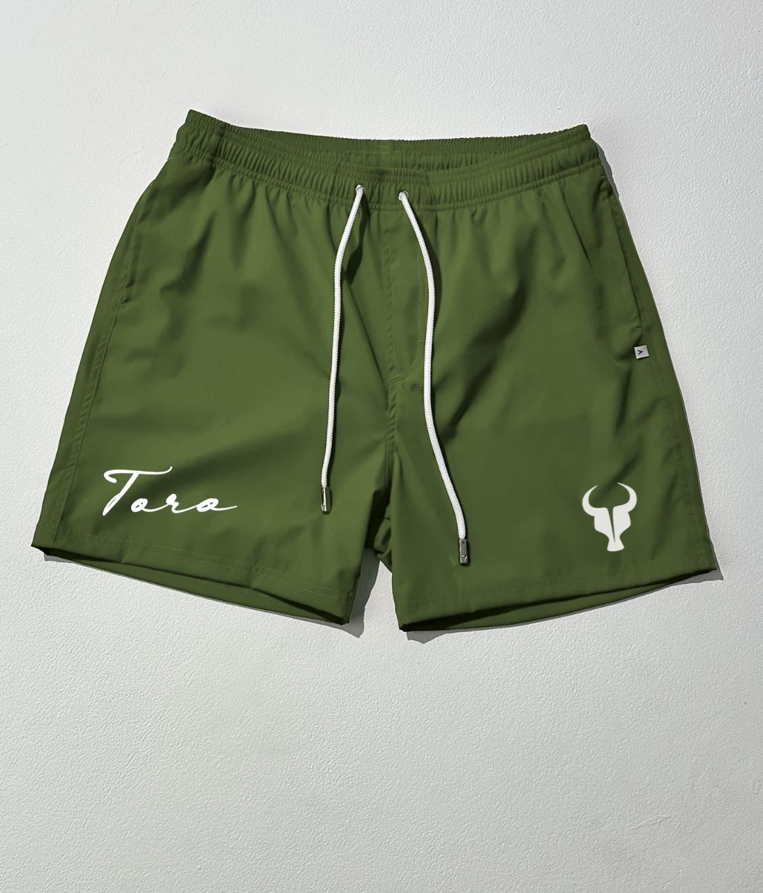 Short Toro Olive Signature