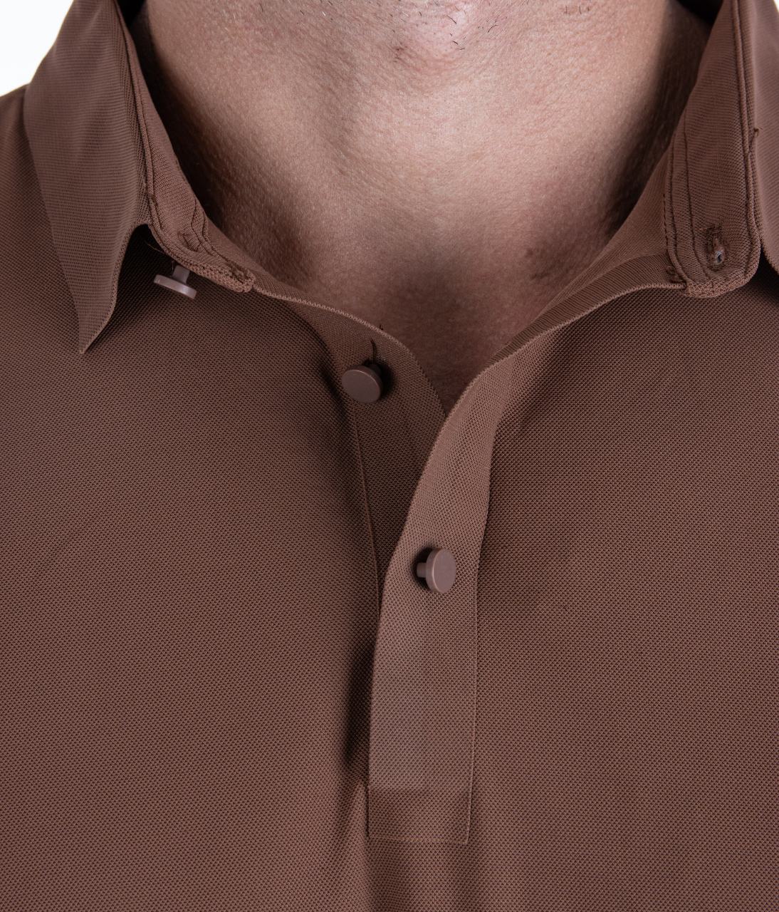 CAMISA POLO TORO TECH Marrom
