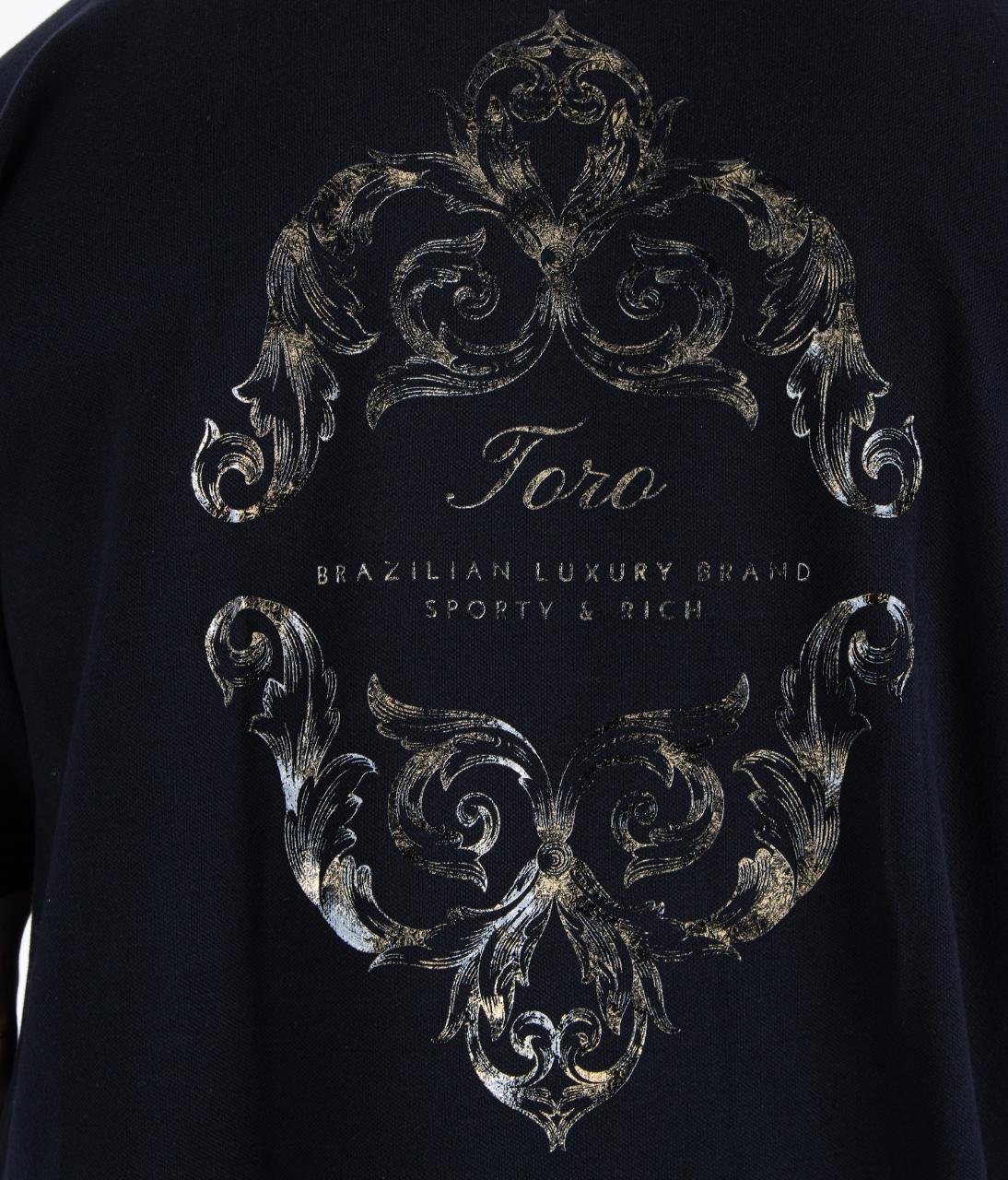 T-shirt Toro Black Sporty & Rich