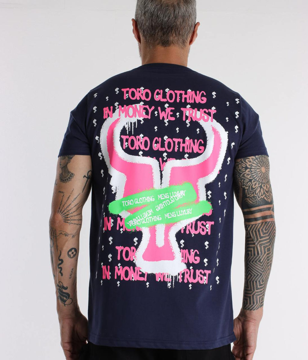 T-shirt Toro In Money We Trust Blue