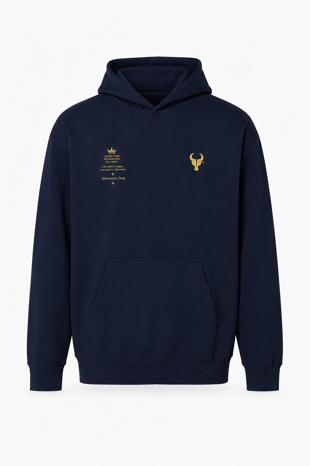 Moletom Toro Capuz Toro Aniversary Drop Gold Blue
