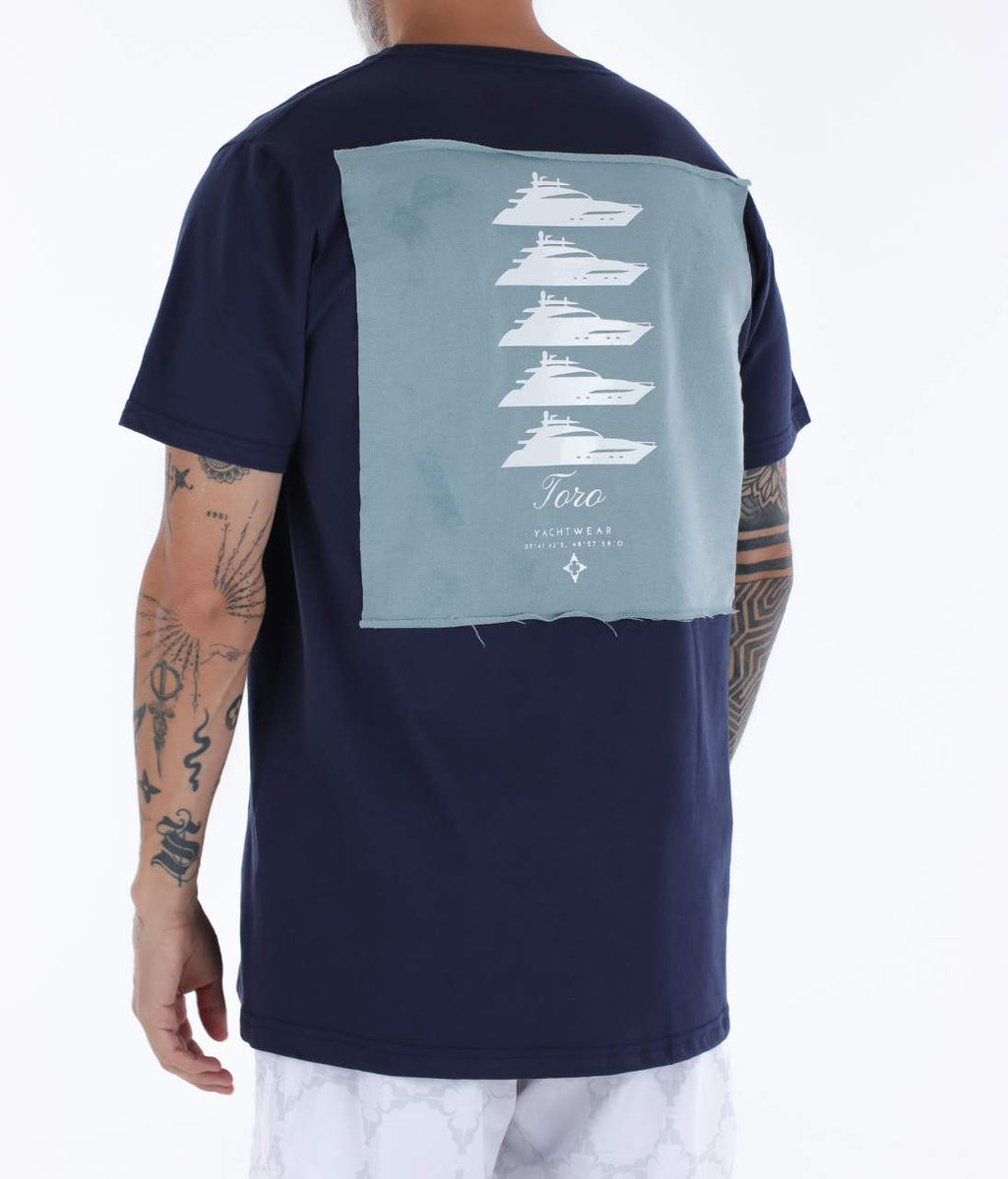 T-shirt Toro Azul C/ PATCH YACHT