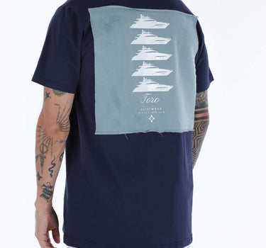 T-shirt Toro Azul C/ PATCH YACHT