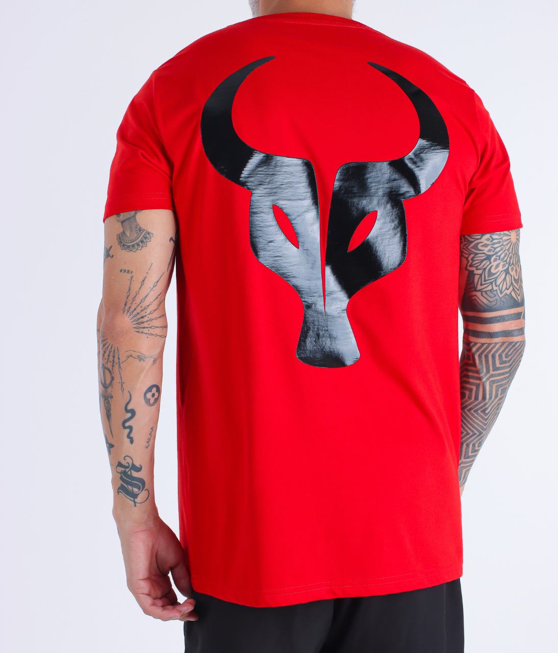 T-shirt Toro Red Eyes of Fury Gel Relevo