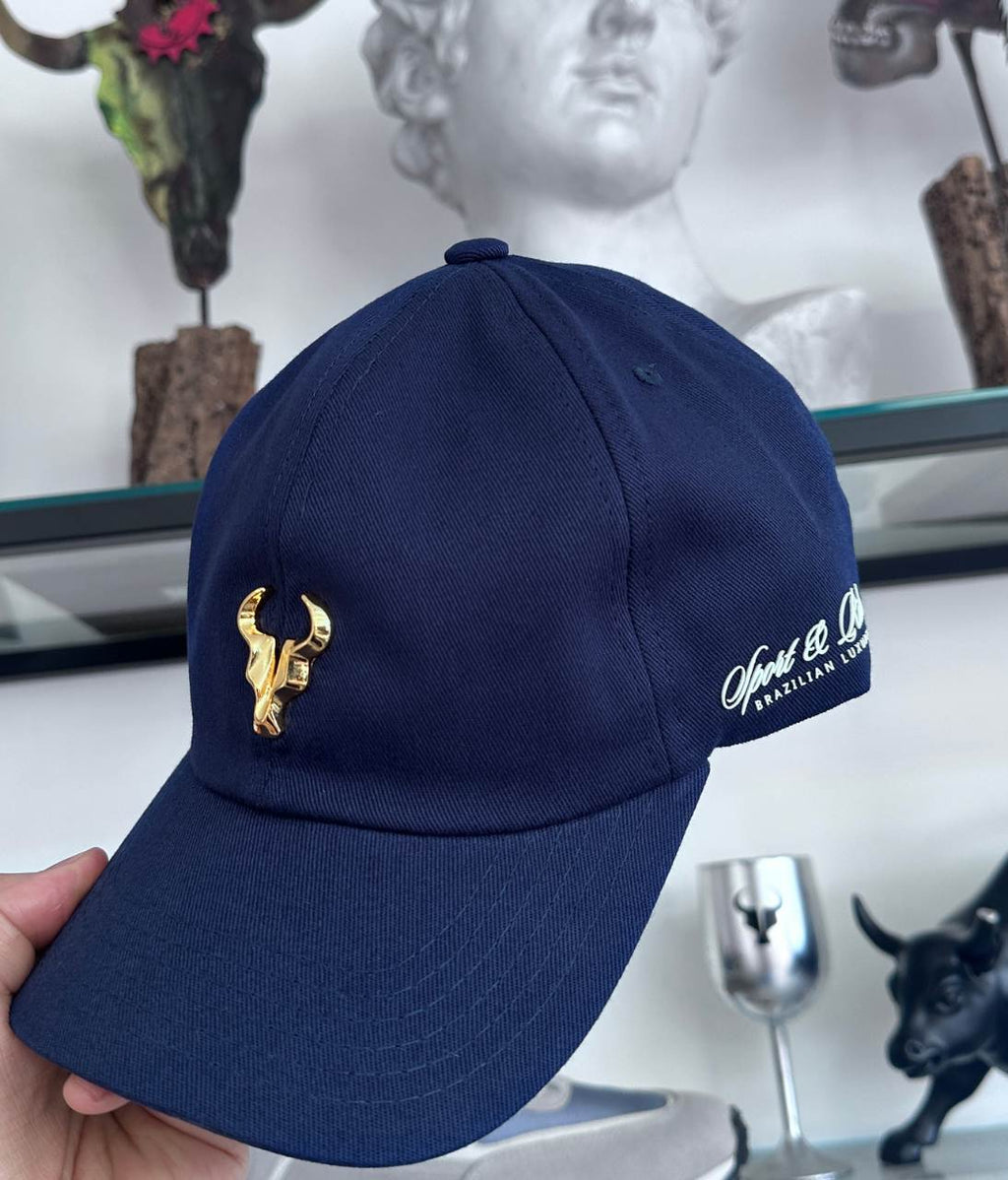 Boné Toro Dad hat azul marinho