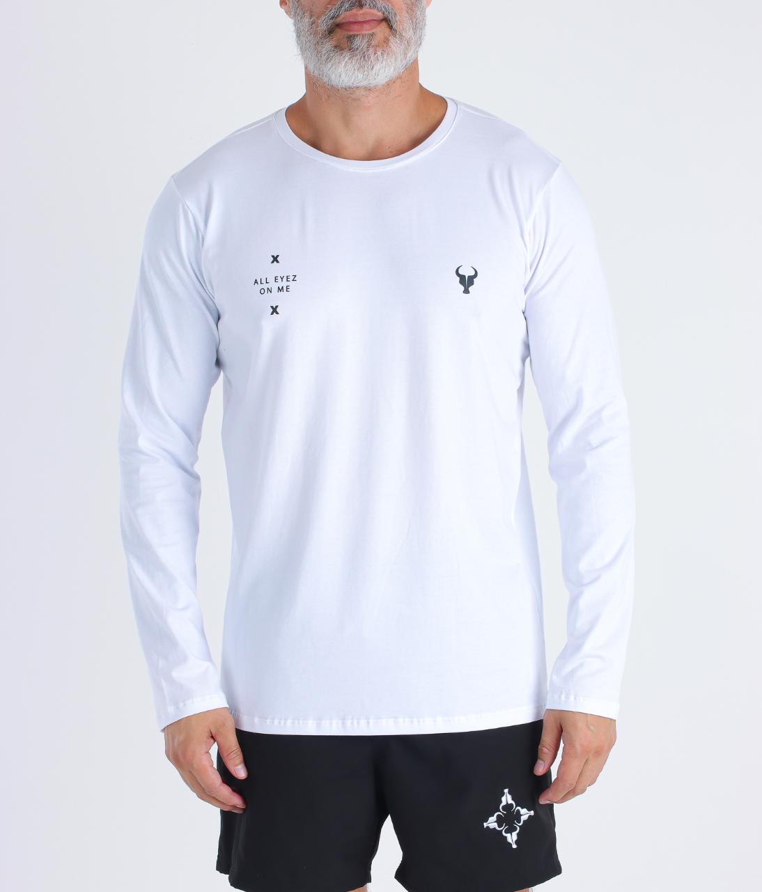 T-shirt M/L Toro ALL EYEZ ON ME fio egípcio White