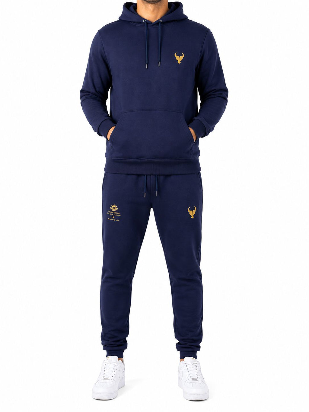 Calça moletom Toro Blue Aniversary Drop Gold Blue