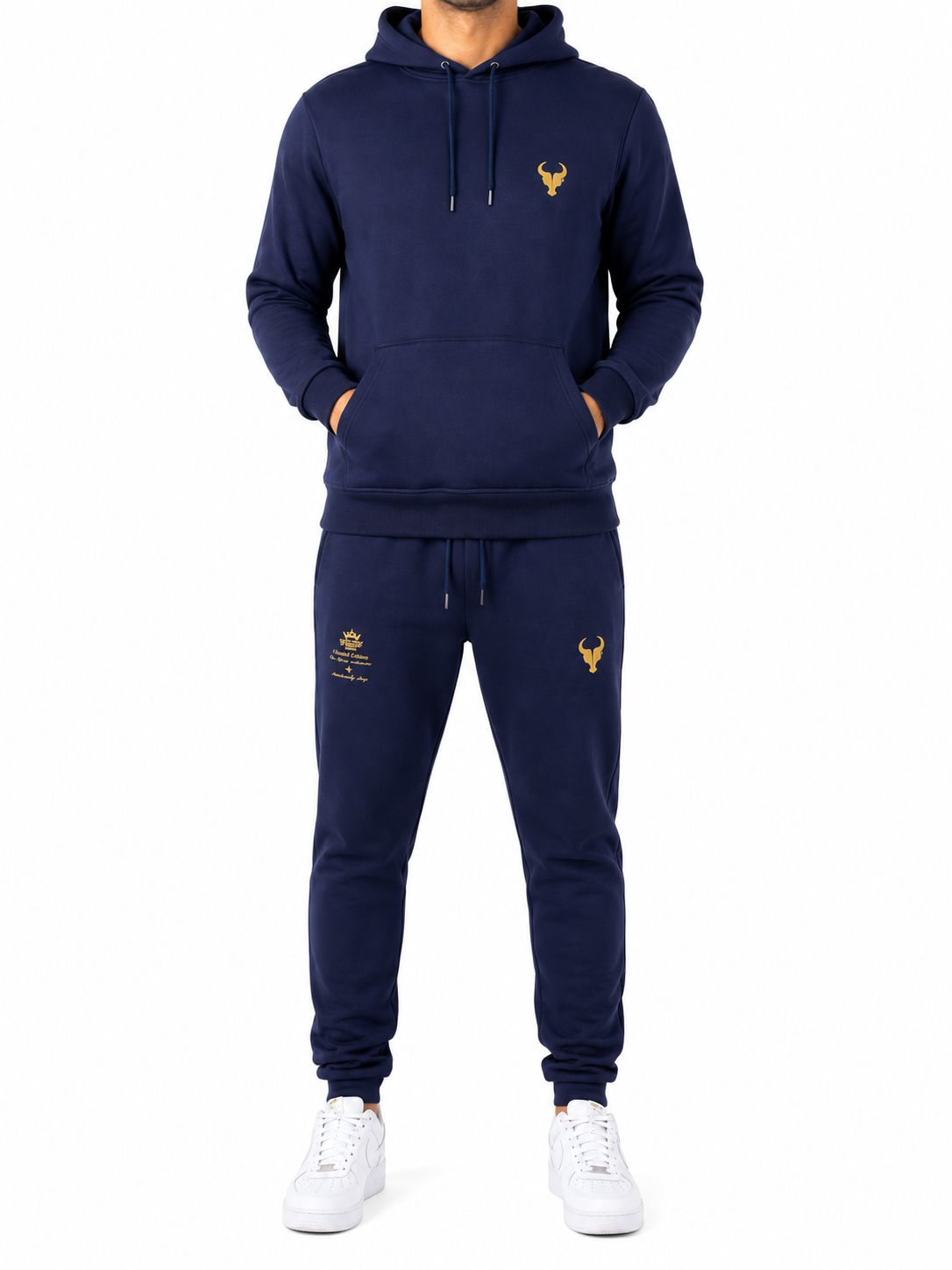 Calça moletom Toro Blue Aniversary Drop Gold Blue