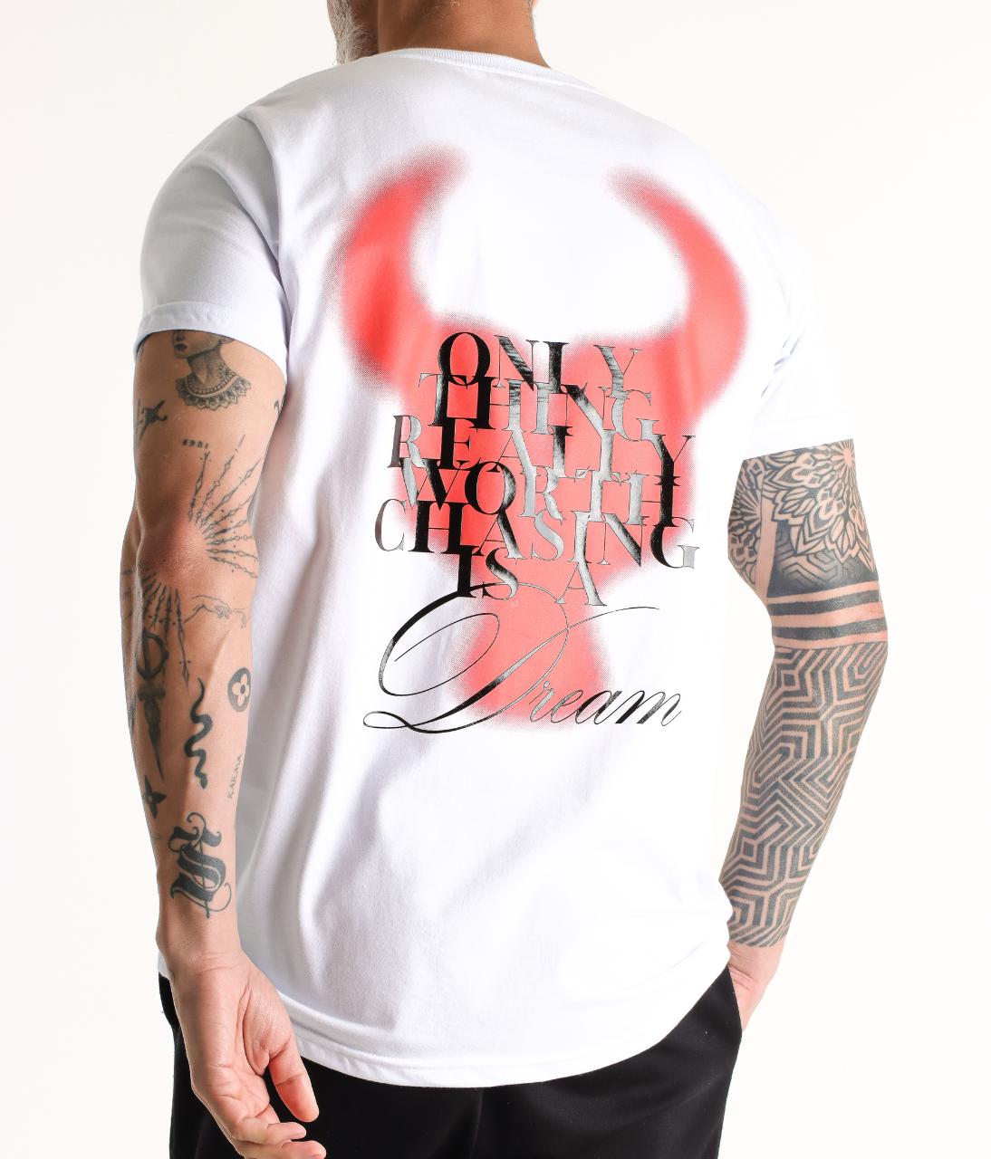 T-shirt Toro Dream White Red